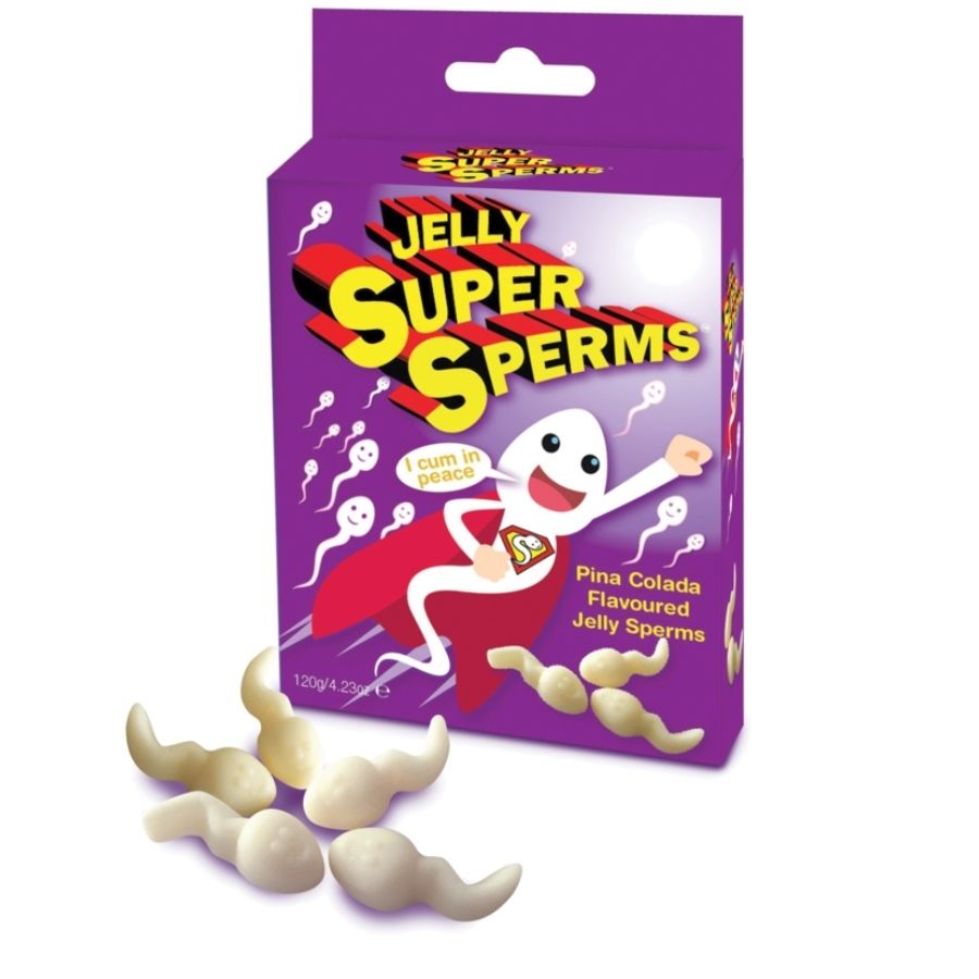 5022782127176 - SPENCER & FLEETWOOD - JELLY SUPER SPERM GUMMI FORM SPERM 120 GR