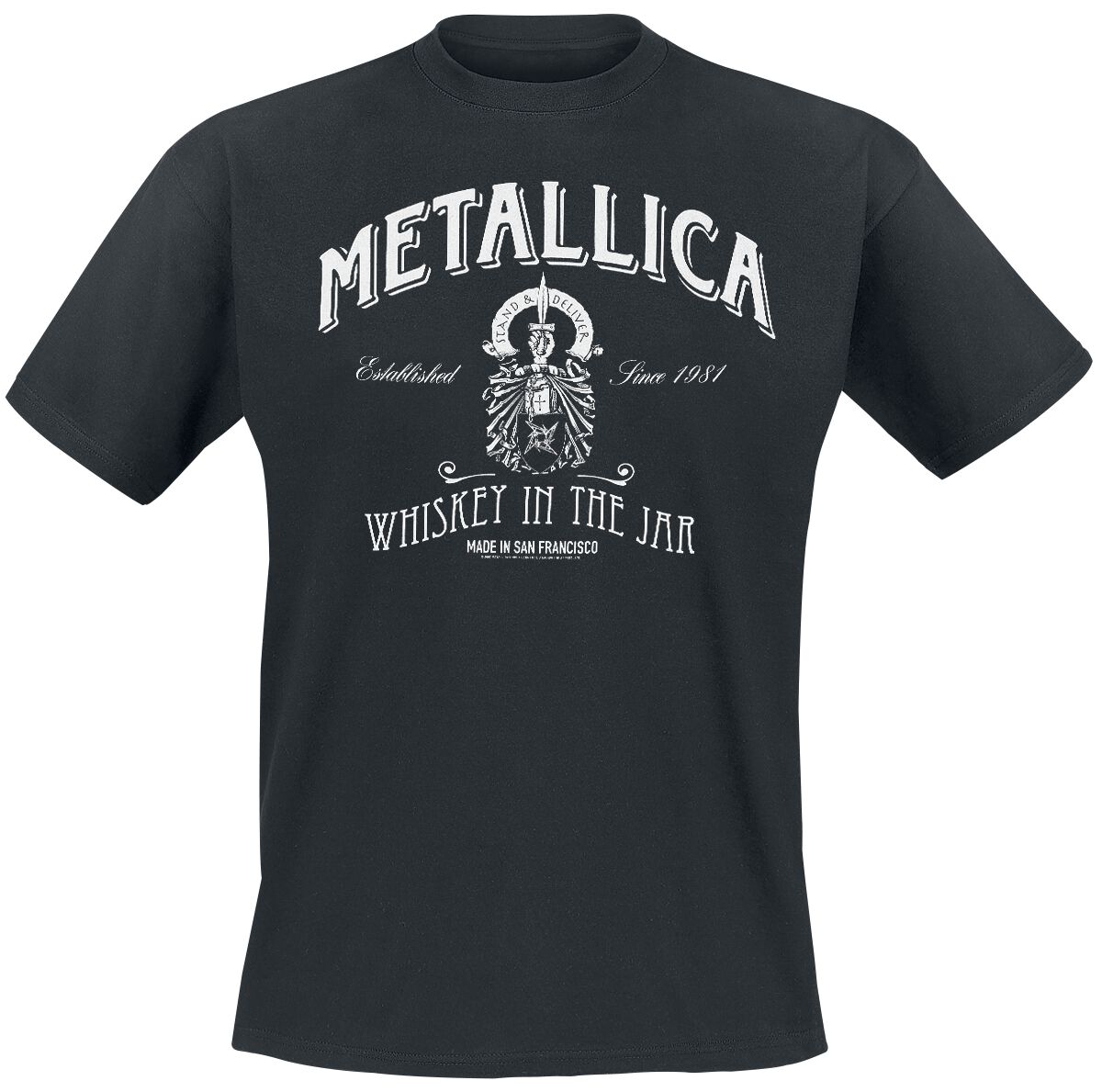 5023209132711 - Metallica Whiskey In the Jar T-Shirt schwarz in L