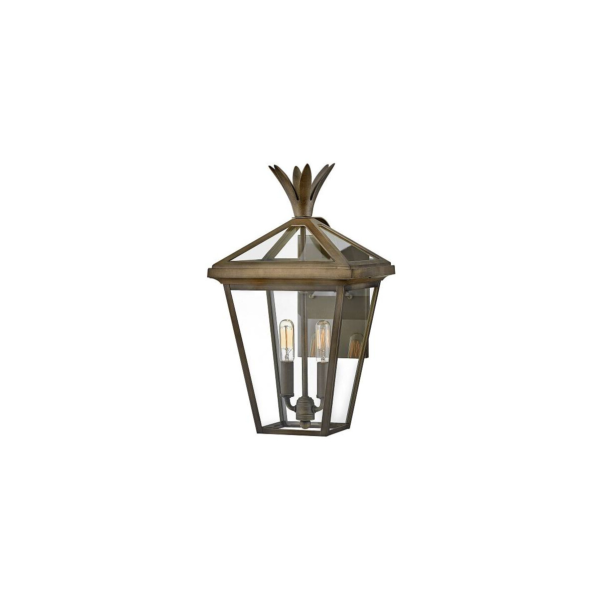 5024005012184 - Palma Outdoor Wandleuchte Bronze brüniert IP44 HK-PALMA-M-BU