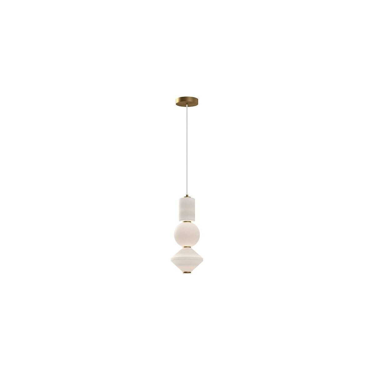 5024005024934 - Bijou Pendelleuchte Goldfarben ALM-BIJOU-P3-GD