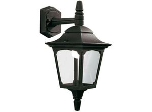 5024005207702 - Lighting CPM2-BLACK Wandleuchte Chapel 1xE27 100W Aluminium-Druckguß schwarz H38cm B17cm IP44 dimmbar - Elstead