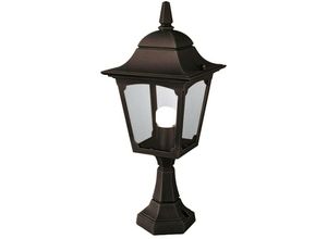 5024005208907 - Lighting CP4-BLACK Sockelleuchte Chapel 1xE27 H50 Ø205 IP44 - Elstead