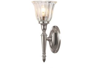 5024005211808 - Elstead Lighting BATH-DRYDEN1-PN Wandleuchte Eliot 1x3W LED G9 Messing Nickel poliert Glas H33cm B14cm IP44 3000K dimmbar