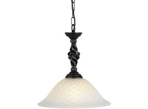 5024005212508 - Elstead - Lighting pb-p-black Hängeleuchte Pembroke 1xE27 100W Eisen schwarz Glas weiß H46cm-765cm Ø34cm dimmbar höhenverstellbar 5024005212508 - Elstead - Lighting pb-p-black Hängeleuchte Pembroke 1xE27 100W Eisen schwarz Glas weiß H46cm-765cm Ø34cm dimmbar höhenverstellbar
