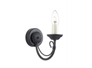 5024005213901 - Elstead Lighting CH1-BLACK Wandleuchte Chartwell 1xE14 60W Stahl schwarz H10cm B92cm dimmbar