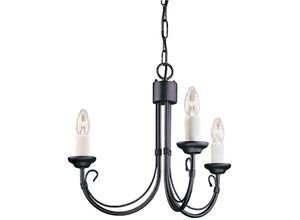 5024005214106 - Elstead Lighting CH3-BLACK Kronleuchter Chartwell 3xE14 H41 Ø43