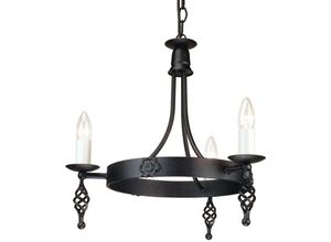 5024005216407 - Elstead - Lighting BY3-BLACK Kronleuchter Belfry 3xE14 H485 Ø48