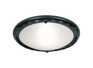 5024005220206 - Elstead - Lighting pb-f-b-black Deckenleuchte Pembroke 1xE27 60W Eisen schwarz Glas H75cm Ø30cm dimmbar