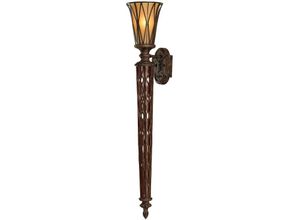 5024005225119 - Elstead - Feiss fe-triomphe Wandleuchte Triomphe 1xE14 60W Stahl Firenze Gold H1048cm B146cm dimmbar