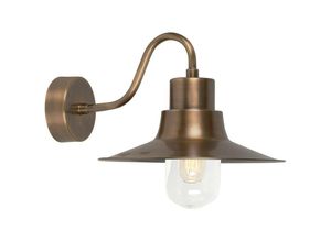 5024005225904 - Lighting sheldon-br Wandleuchte Sheldon 1xE27 100W Altmessing Glas H24cm Ø295cm IP44 dimmbar - Elstead