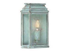 5024005226604 - Lighting st-martins-v Wandleuchte St Martins 1xE27 100W Messing patina Glas H305cm B225cm IP44 dimmbar - Elstead