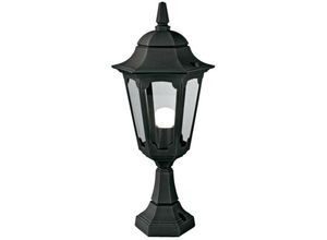 5024005252603 - Lighting PR4-BLACK Sockelleuchte Parish 1xE27 schwarz H54cm Ø23cm IP44 - Elstead