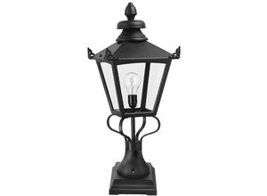 5024005256304 - Lighting GN1-BLACK Sockelleuchte Grampian 1xE27 H79 B29 IP23 - Elstead