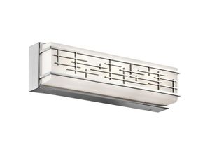 5024005268918 - Elstead - Kichler kl-zolon-m-bath Wandleuchte Zolon 3xLED 21W Baustahl Chrom Opalglas H127cm B461cm IP44 3000K