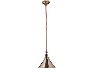 5024005271017 - Elstead - Lighting pv-gwp-cpr Hängeleuchte Wandleuchte Provence 1xE27 60W Baustahl poliertes Kupfer H535cm-1235cm Ø297cm dimmbar höhenverstellbar 5024005271017 - Elstead - Lighting pv-gwp-cpr Hängeleuchte Wandleuchte Provence 1xE27 60W Baustahl poliertes Kupfer H535cm-1235cm Ø297cm dimmbar höhenverstellbar