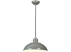 5024005273516 - Elstead - Lighting franklin-p-gy Hängeleuchte Franklin 1xE27 60W Baustahl grau H299cm-2349cm Ø30cm dimmbar höhenverstellbar