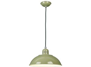 5024005273714 - Elstead - Lighting franklin-p-grn Hängeleuchte Franklin 1xE27 60W Baustahl grün H299cm-2349cm Ø30cm dimmbar höhenverstellbar