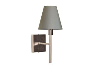 5024005285908 - Lighting CERNE-1LT Wandleuchte Lucerne 1xE14 25W Nickel gebürstet grau H355cm B155cm dimmbar - Elstead