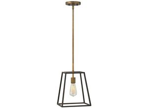 5024005288510 - Elstead - Hinkley hk-fulton-p Hängeleuchte Fu Lighton 1xE27 100W Baustahl Bronze H38-1294cm B254cm dimmbar höhenverstellbar