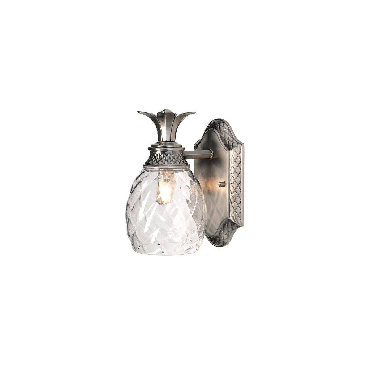 5024005290117 - Hinkley - hk-plant-bath-pl Wandleuchte Plantation 1x3W led G9 Stahl Nickel antik poliert Glass klar Optic H22cm B124cm IP44 3000K 5024005290117 - Hinkley - hk-plant-bath-pl Wandleuchte Plantation 1x3W led G9 Stahl Nickel antik poliert Glass klar Optic H22cm B124cm IP44 3000K