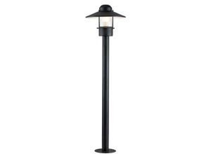 5024005293309 - Elstead Lighting KLAMPENBORG-BOL-BK Wegeleuchte Klampenborg E27 40W IP44 Edelstahl klares Glas schwarz B275cm Ø275cm