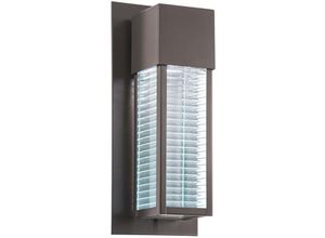 5024005300014 - Elstead - Kichler KL-SOREL2-M-LED Wandleuchte Sorel 1x7W led GU10 Aluminium architectural Bronze H407cm B166cm IP44 3000K