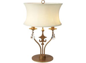 5024005307815 - Windsor - 2 Leuchttischlampe - Gold Patina E14 - Elstead