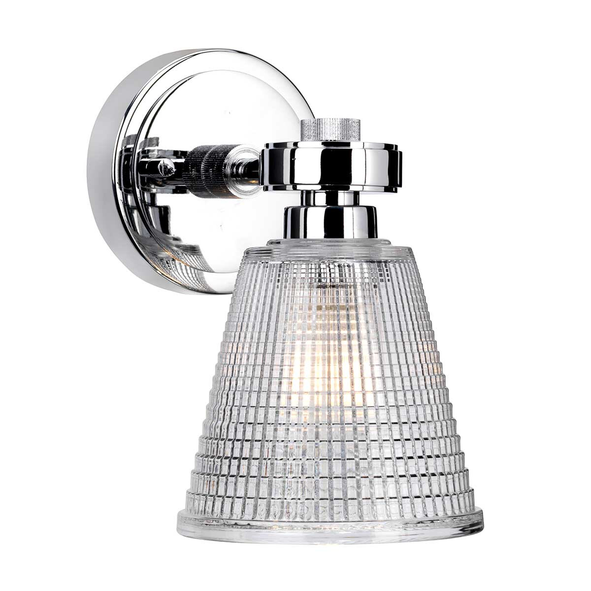 5024005314318 - Elstead - Lighting BATH-GUNNIS1-PC Wandleuchte Gunnislake 1xG9 led 3W Baustahl chrom poliert Glas H20-26cm B128cm IP44 3000K dimmbar