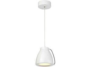 5024005316114 - Lighting europa-p-a Hängeleuchte Europa 1xLED 18W Stahl weiß H294cm-172cm Ø181cm 2700K höhenverstellbar - Elstead