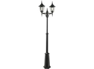 5024005317807 - Elstead Lighting - Elstead - 2 Licht Twin Outdoor Post Laterne Schwarz IP54 E27