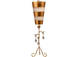 5024005320012 - Elstead - Tivoli - 1 Leuchttischlampe Gold Creme E27