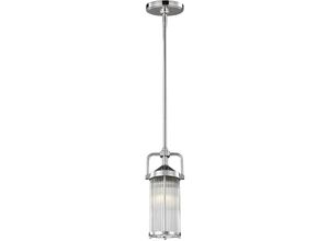 5024005325918 - Fe-paulson-mp Hängeleuchte Paulson 1x3W led G9 Stahl Chrom H415-1482cm Ø133cm IP44 3000K - Feiss