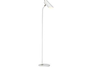 5024005342113 - Lighting quinto-fl-wab Stehleuchte Quinto 1xE27 Altmessing weiss H1448cm L362cm B25cm - Elstead