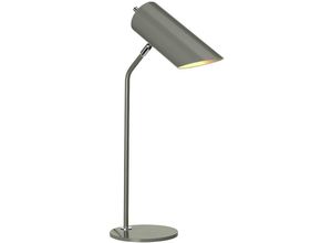 5024005342212 - Lighting quinto-tl-gpn Tischleuchte Quinto 1xE27 Nickel poliert dunkelgrau H575cm L311cm B17cm - Elstead