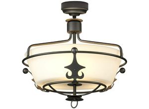5024005347910 - Lighting windsor-sf-gr Deckenleuchte Windsor 3xE27 60W Stahl Graphit H39cm Ø47cm dimmbar - Elstead 5024005347910 - Lighting windsor-sf-gr Deckenleuchte Windsor 3xE27 60W Stahl Graphit H39cm Ø47cm dimmbar - Elstead
