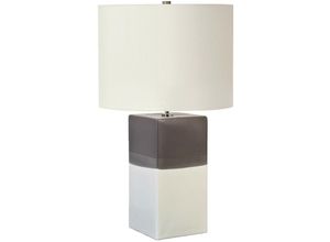 5024005363910 - Lighting alba-tl-cream Tischleuchte Alba 1xE27 H60 Ø36cm - Elstead