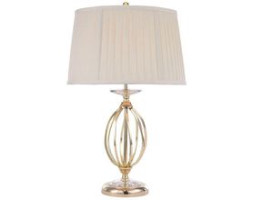 5024005367109 - Elstead Lighting AG-TL-POL-BRASS Tischleuchte Aegean 1xE27 H58 Ø36cm