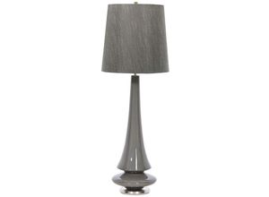 5024005370413 - Elstead Lighting SPIN-TL-GREY Tischleuchte Spin 1xE27 H88