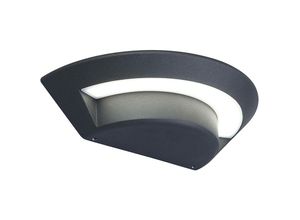 5024005373216 - Lighting kasper Wandleuchte Kasper 1xLED 7W Downlight Aluminiumguss Graphit IP54 H7cm B264cm - Elstead