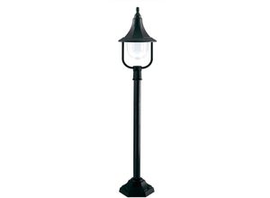 5024005376903 - Lighting shannon-pillar Wegeleuchte Shannon 1xE27 Polymer Polycarbonat schwarz H118cm B25cm IP44 - Elstead