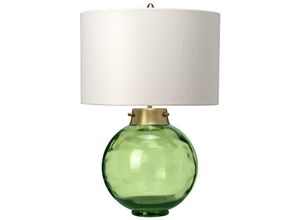 5024005381112 - Elstead Lighting DL-KARA-TL-GREEN Tischleuchte Kara 1xE27 H555 Ø355