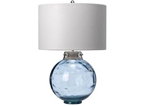 5024005381211 - Lighting dl-kara-tl-blue Tischleuchte Kara 1xE27 H555 Ø355 - Elstead