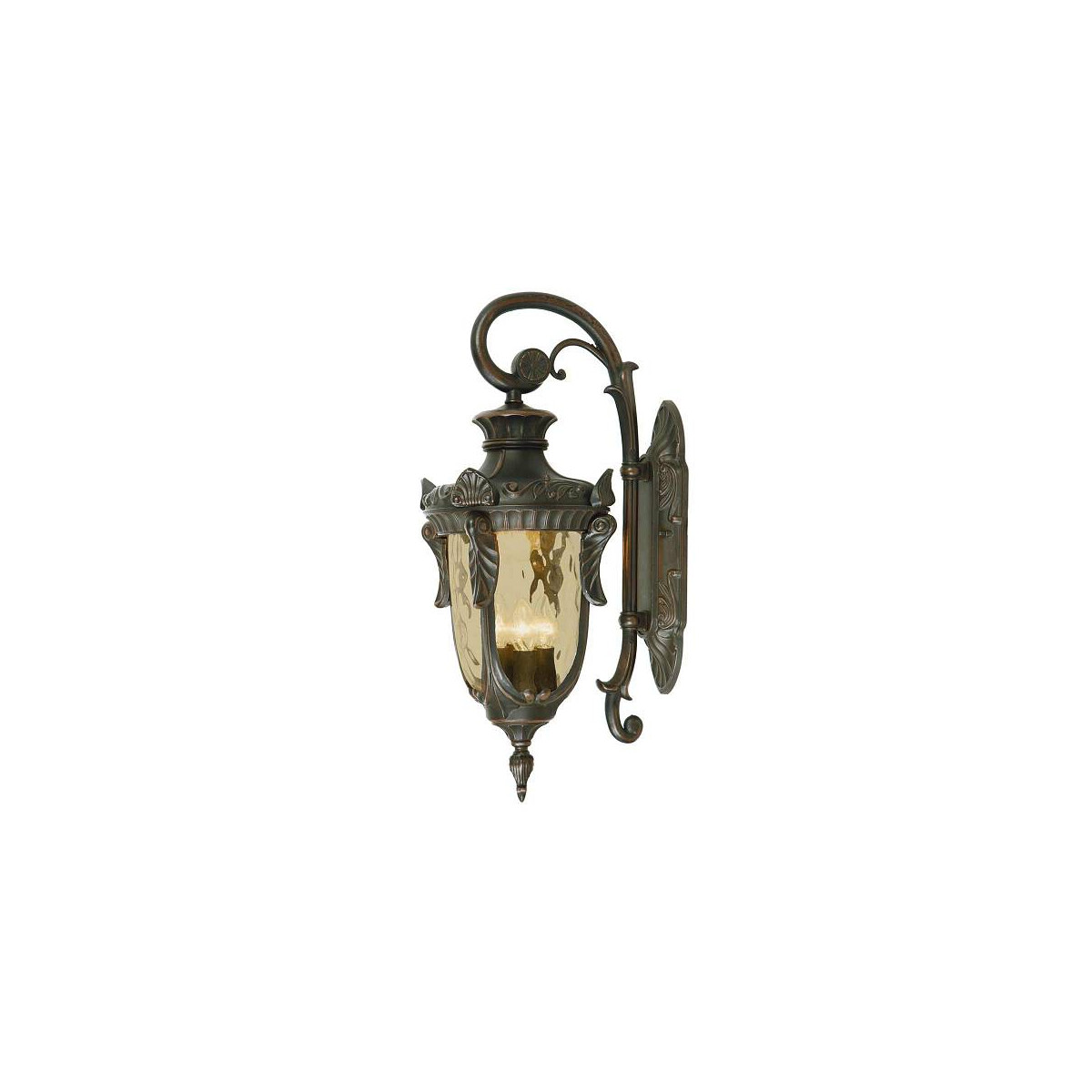 5024005390404 - Lighting PH2-L-OB Wandleuchte Philadelphia 3xE14 60W Metall Altbronze Glas H64cm B26cm IP44 dimmbar - Elstead