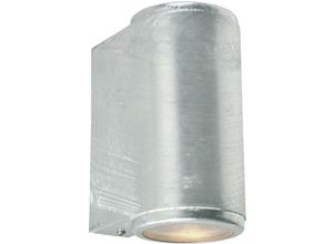 5024005398219 - Mandal Outdoor 2 Light Up Down Wandleuchte verzinkt IP44 GU10 - Elstead