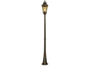 5024005457008 - Elstead - Baltimore - 1 leichte große Außenlampe Pfosten verwitterte Bronze IP44 E27