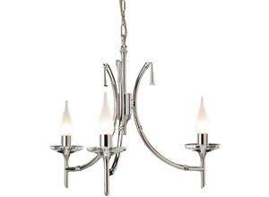 5024005472100 - Lighting BR3-NICKEL Kronleuchte Brightwell 3xG9 H45 Ø52 3000K - Elstead