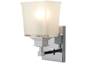 5024005486503 - Lighting BATH-AY1 Wandleuchte Aylesbury 1xG9 led 3W Baustahl chrom poliert H245cm B135cm IP44 3000K dimmbar - Elstead