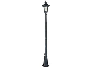 5024005503910 - Elstead - Lighting CC5-M-BK Wegeleuchte Chicago E27 40W IP44 Aluminium Glas klar schwarz strukturiert B28cm Ø28cm dimmbar