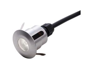 5024005504009 - Fusion Integrierte LED-Außeneinsteckschiene Bodenleuchte im Boden gebürstetes Aluminium IP65 - Elstead