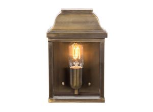 5024005507604 - Lighting victoria-br Wandleuchte Victoria 1xE27 100W Altmessing H26cm B175cm IP44 dimmbar - Elstead